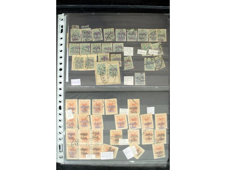 1876/1924 (ca.), riesiger Bestand von einigen tausend ungebrauchte und gebrauchten Marken, dabei viel besseres Material, aber