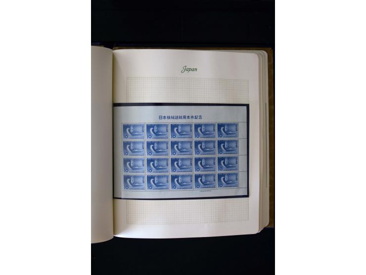 1872/1959, postfrische, ungebrauchte und gestempelte Sammlung, teils spezialisiert mit u.a. Mi.-Nr. 71-74, 144-47, 170-71, 18