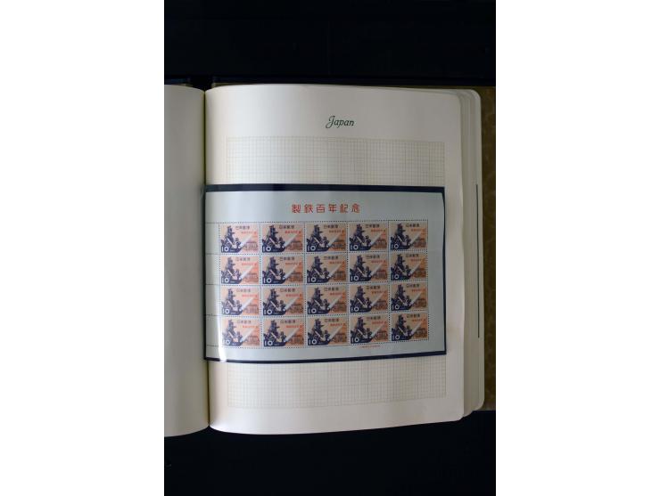 1872/1959, postfrische, ungebrauchte und gestempelte Sammlung, teils spezialisiert mit u.a. Mi.-Nr. 71-74, 144-47, 170-71, 18