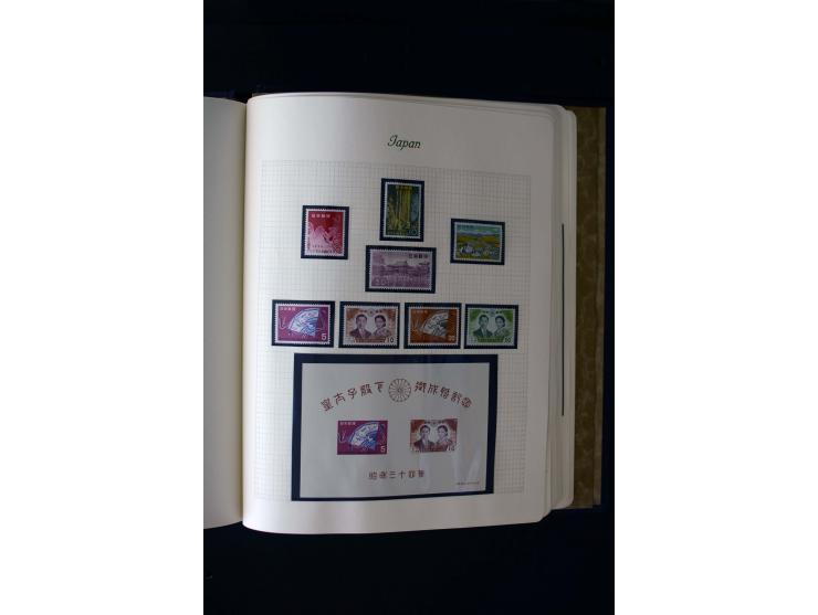 1872/1959, postfrische, ungebrauchte und gestempelte Sammlung, teils spezialisiert mit u.a. Mi.-Nr. 71-74, 144-47, 170-71, 18