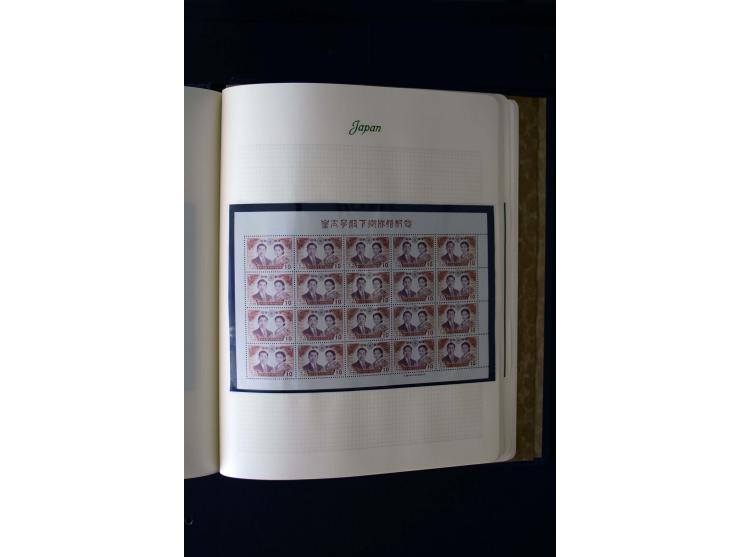 1872/1959, postfrische, ungebrauchte und gestempelte Sammlung, teils spezialisiert mit u.a. Mi.-Nr. 71-74, 144-47, 170-71, 18