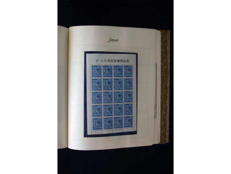 1872/1959, postfrische, ungebrauchte und gestempelte Sammlung, teils spezialisiert mit u.a. Mi.-Nr. 71-74, 144-47, 170-71, 18