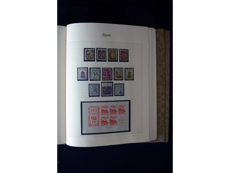 1872/1959, postfrische, ungebrauchte und gestempelte Sammlung, teils spezialisiert mit u.a. Mi.-Nr. 71-74, 144-47, 170-71, 18
