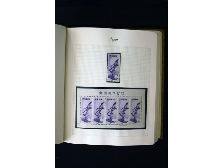 1872/1959, postfrische, ungebrauchte und gestempelte Sammlung, teils spezialisiert mit u.a. Mi.-Nr. 71-74, 144-47, 170-71, 18