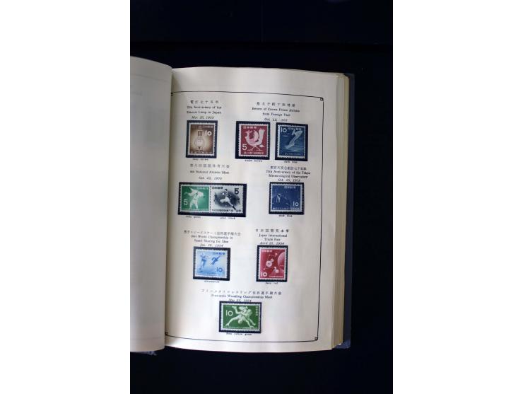 1872/1958, postfrische und ungebrauchte Sammlung mit u.a. Mi.-Nr. 144-47, 161-69, 180-83, 217 KLB, 222-24, 428A KLB, 475 KLB,