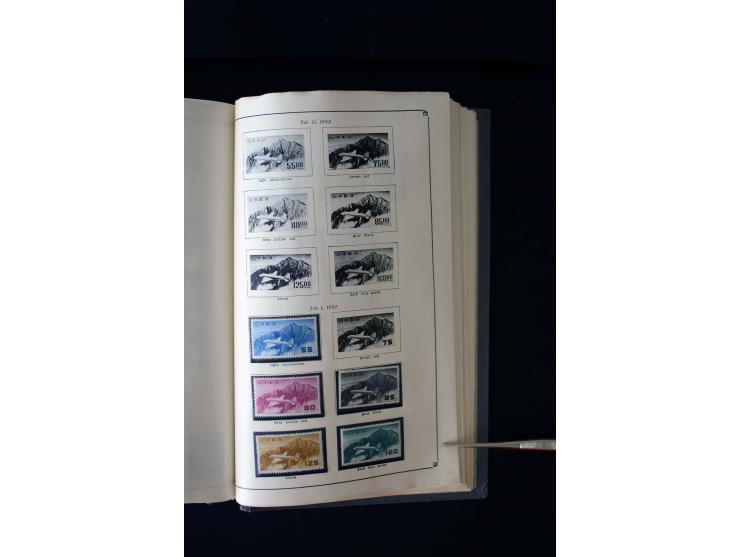 1872/1958, postfrische und ungebrauchte Sammlung mit u.a. Mi.-Nr. 144-47, 161-69, 180-83, 217 KLB, 222-24, 428A KLB, 475 KLB,