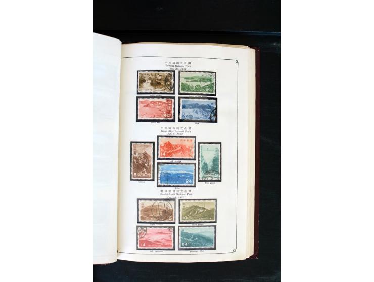 1872/1958, gestempelte Sammlung mit u.a. Mi.-Nr. 129, 144-47, 217 KLB, 428A KLB, Bl.1, 5, 6, 9, 17, 28, 32, 38 etc., dazu Pos