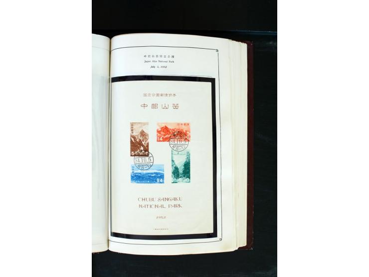 1872/1958, gestempelte Sammlung mit u.a. Mi.-Nr. 129, 144-47, 217 KLB, 428A KLB, Bl.1, 5, 6, 9, 17, 28, 32, 38 etc., dazu Pos