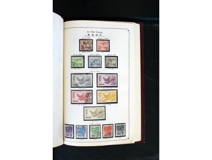 1872/1958, gestempelte Sammlung mit u.a. Mi.-Nr. 129, 144-47, 217 KLB, 428A KLB, Bl.1, 5, 6, 9, 17, 28, 32, 38 etc., dazu Pos