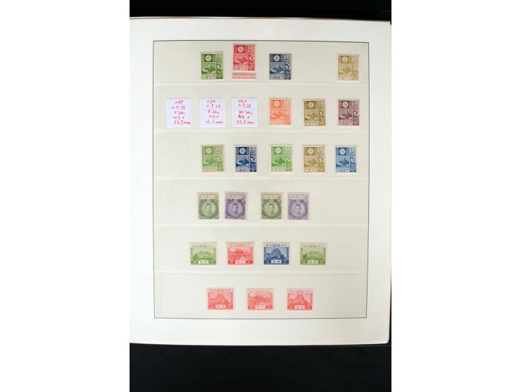 1914/99, postfrische und ungebrauchte Sammlung mit u.a. Mi.-Nr. 170-71 (Neugummi), 180-83, 222-24, 428 KLB, 462-63, 475 KLB, 
