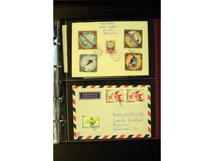 1959/75, 58 Briefe und Karten, meist in die CSSR gelaufen