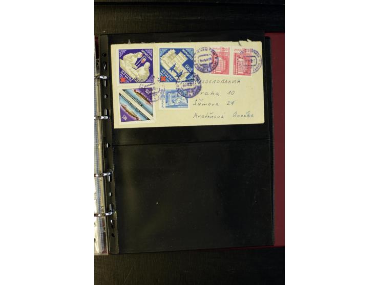 1959/75, 58 Briefe und Karten, meist in die CSSR gelaufen
