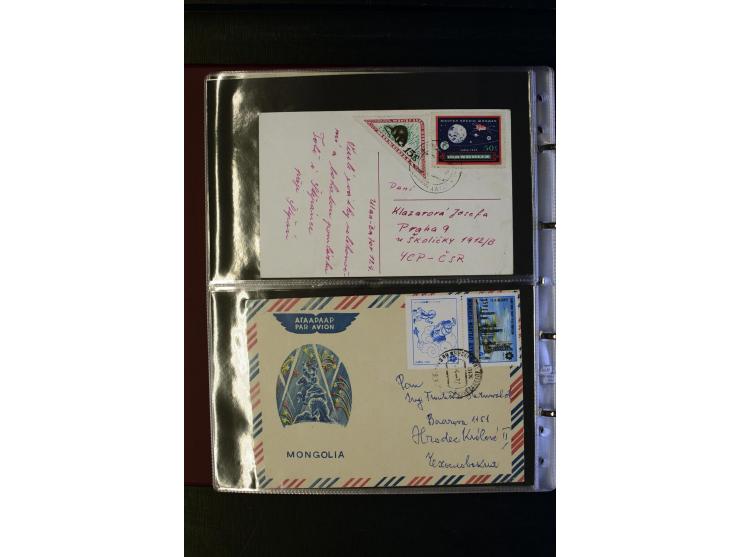 1959/75, 58 Briefe und Karten, meist in die CSSR gelaufen