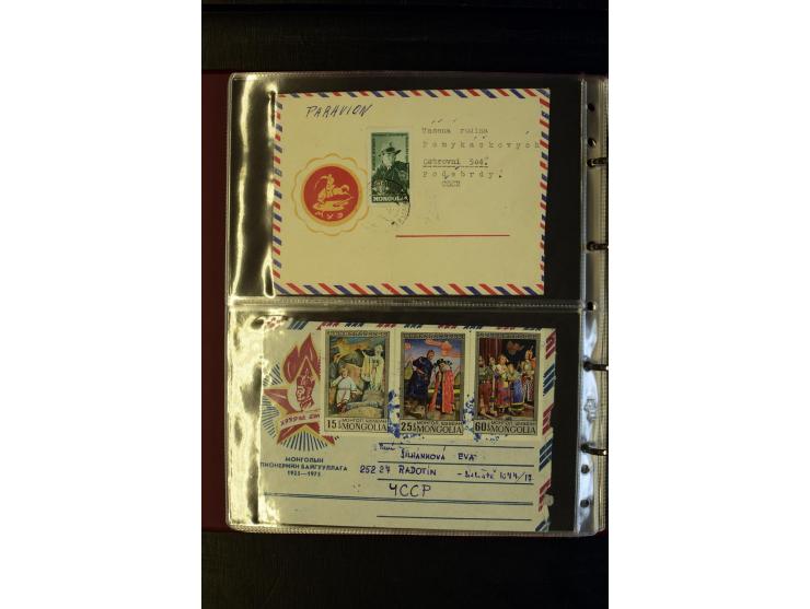 1959/75, 58 Briefe und Karten, meist in die CSSR gelaufen