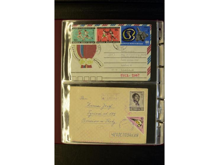 1959/75, 58 Briefe und Karten, meist in die CSSR gelaufen