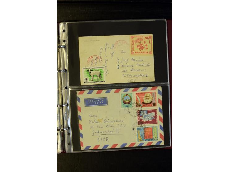 1959/75, 58 Briefe und Karten, meist in die CSSR gelaufen