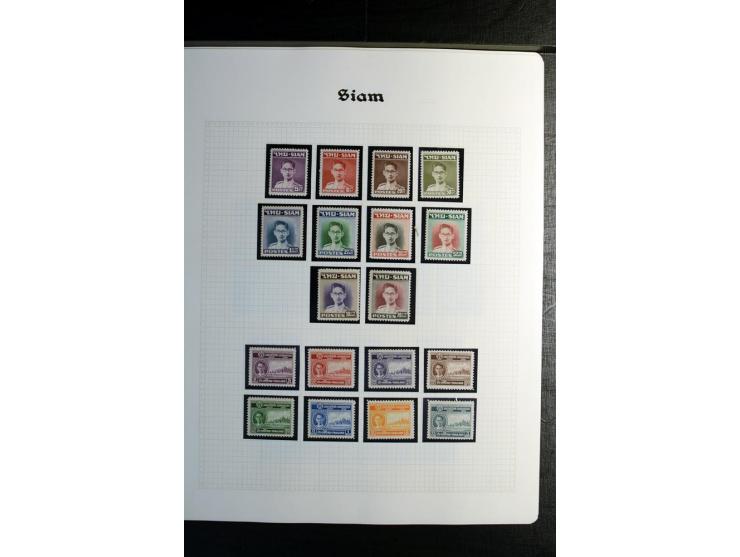1883/1952, postfrische, ungebrauchte und gestempelte Sammlung mit u.a. Mi.-Nr. 73-79, 191-96, 264-73 etc.