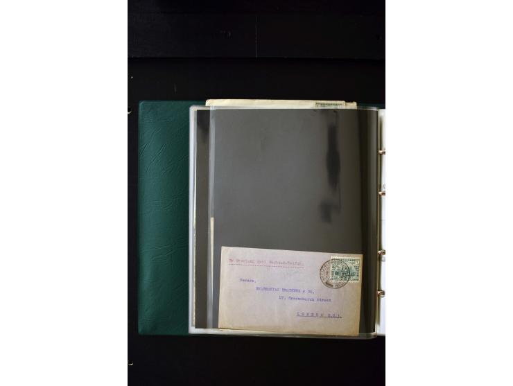OVERLAND MAIL: 1902/33 (ca.), Sammlungsbestand von etwa 140 Briefen, meist aus dem irak und Persien, aber auch aus Bahrein, S