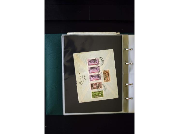 OVERLAND MAIL: 1902/33 (ca.), Sammlungsbestand von etwa 140 Briefen, meist aus dem irak und Persien, aber auch aus Bahrein, S