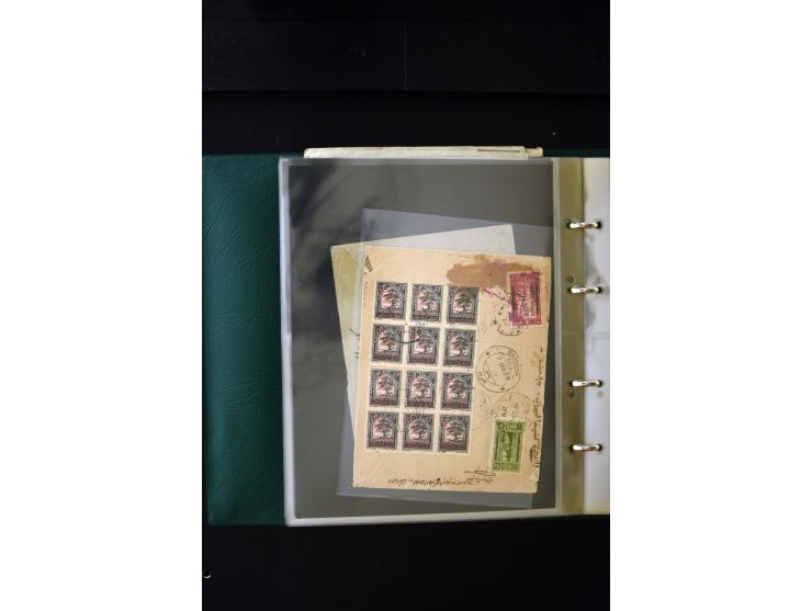 OVERLAND MAIL: 1902/33 (ca.), Sammlungsbestand von etwa 140 Briefen, meist aus dem irak und Persien, aber auch aus Bahrein, S