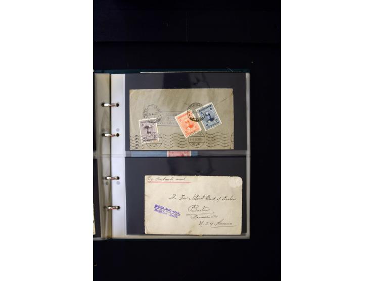 OVERLAND MAIL: 1902/33 (ca.), Sammlungsbestand von etwa 140 Briefen, meist aus dem irak und Persien, aber auch aus Bahrein, S