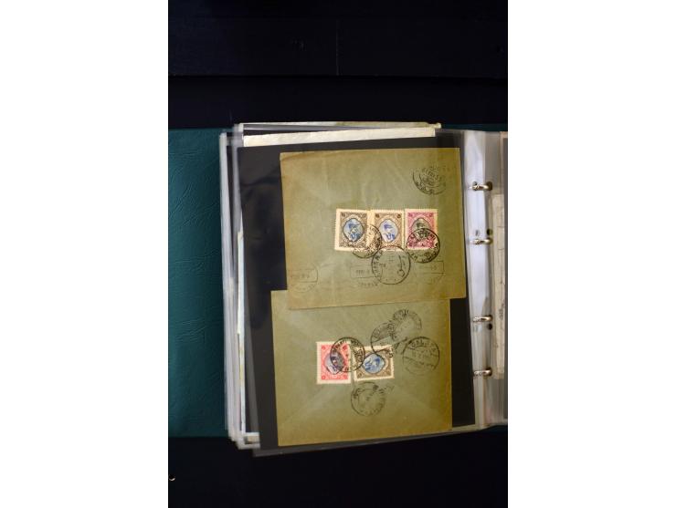 OVERLAND MAIL: 1902/33 (ca.), Sammlungsbestand von etwa 140 Briefen, meist aus dem irak und Persien, aber auch aus Bahrein, S