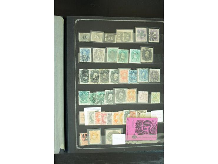 1850/1955, hochinteressanter ungebraucht/postfrischer und gestempelter Bestand nur besserer Ausgaben, dabei Belgien, Dänmark,