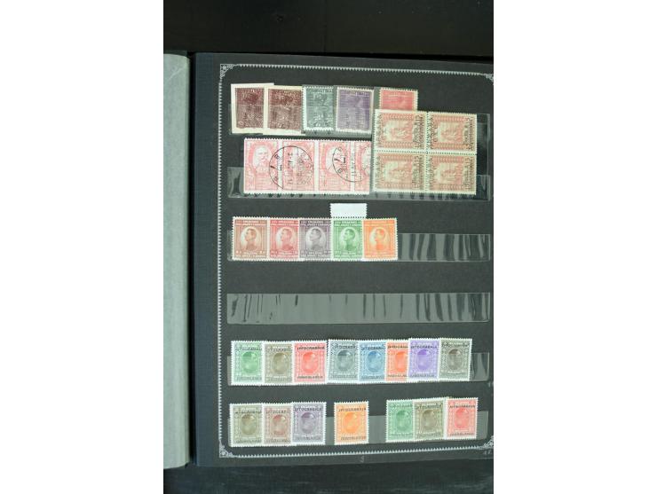 1850/1955, hochinteressanter ungebraucht/postfrischer und gestempelter Bestand nur besserer Ausgaben, dabei Belgien, Dänmark,