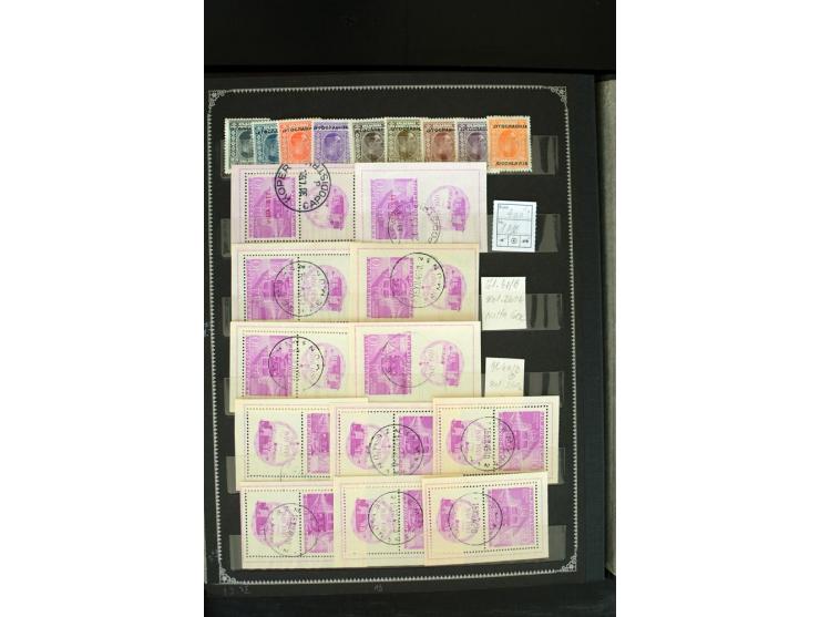 1850/1955, hochinteressanter ungebraucht/postfrischer und gestempelter Bestand nur besserer Ausgaben, dabei Belgien, Dänmark,