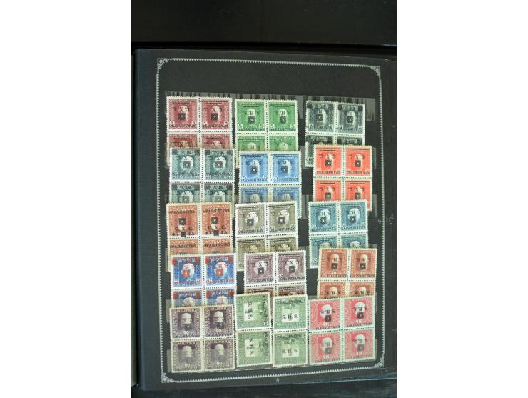 1850/1955, hochinteressanter ungebraucht/postfrischer und gestempelter Bestand nur besserer Ausgaben, dabei Belgien, Dänmark,