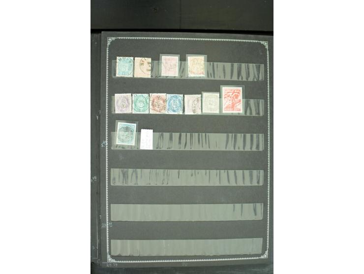1850/1955, hochinteressanter ungebraucht/postfrischer und gestempelter Bestand nur besserer Ausgaben, dabei Belgien, Dänmark,
