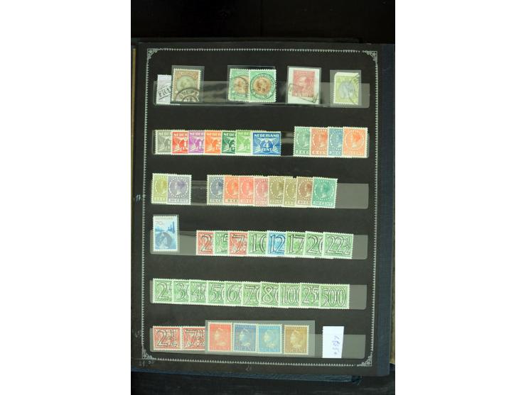 1850/1955, hochinteressanter ungebraucht/postfrischer und gestempelter Bestand nur besserer Ausgaben, dabei Belgien, Dänmark,