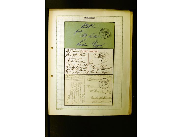 1862/1935, interessante Sammlung mit frühen Schiffspostmarken (u.a. Venezuela), Landungs- und Schiffspost-Stempel aus aller W