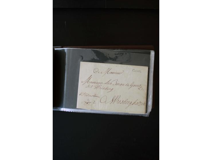 1852/64, schöne Sammlung mit über 70 Briefen, dabei zahlreiche bessere, z.B. Mi.-Nr. 39 auf Brief, Mi.-Nr. GAA 12 auf Faltbri