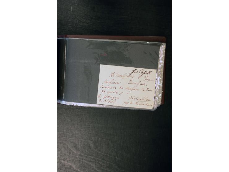 1852/64, schöne Sammlung mit über 70 Briefen, dabei zahlreiche bessere, z.B. Mi.-Nr. 39 auf Brief, Mi.-Nr. GAA 12 auf Faltbri