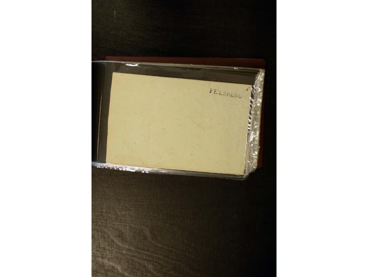 1852/64, schöne Sammlung mit über 70 Briefen, dabei zahlreiche bessere, z.B. Mi.-Nr. 39 auf Brief, Mi.-Nr. GAA 12 auf Faltbri
