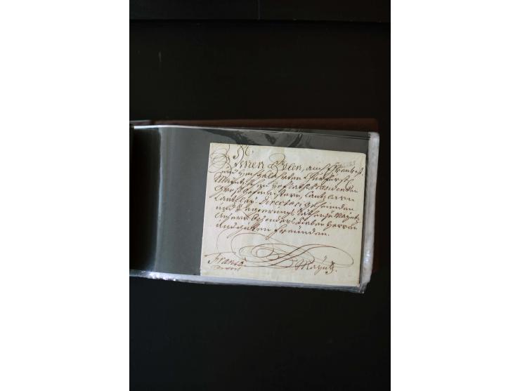 1852/64, schöne Sammlung mit über 70 Briefen, dabei zahlreiche bessere, z.B. Mi.-Nr. 39 auf Brief, Mi.-Nr. GAA 12 auf Faltbri