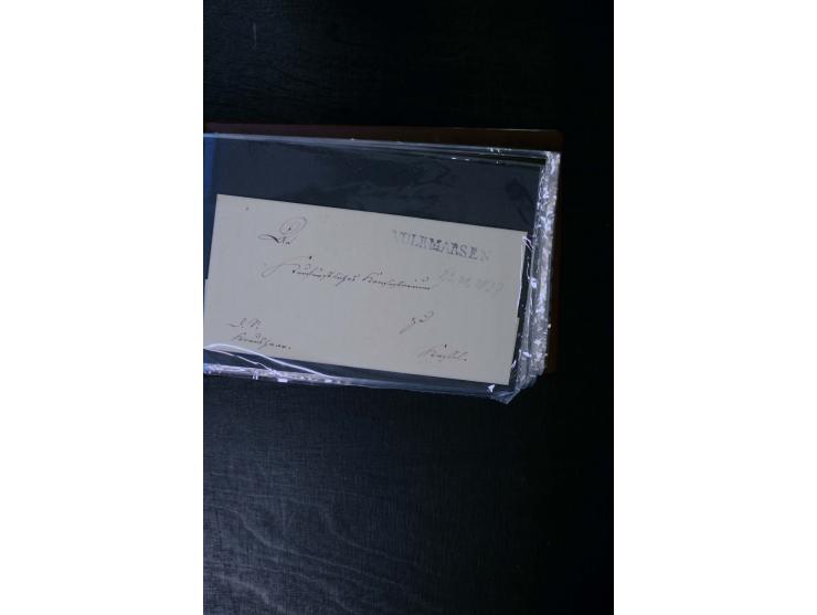 1852/64, schöne Sammlung mit über 70 Briefen, dabei zahlreiche bessere, z.B. Mi.-Nr. 39 auf Brief, Mi.-Nr. GAA 12 auf Faltbri