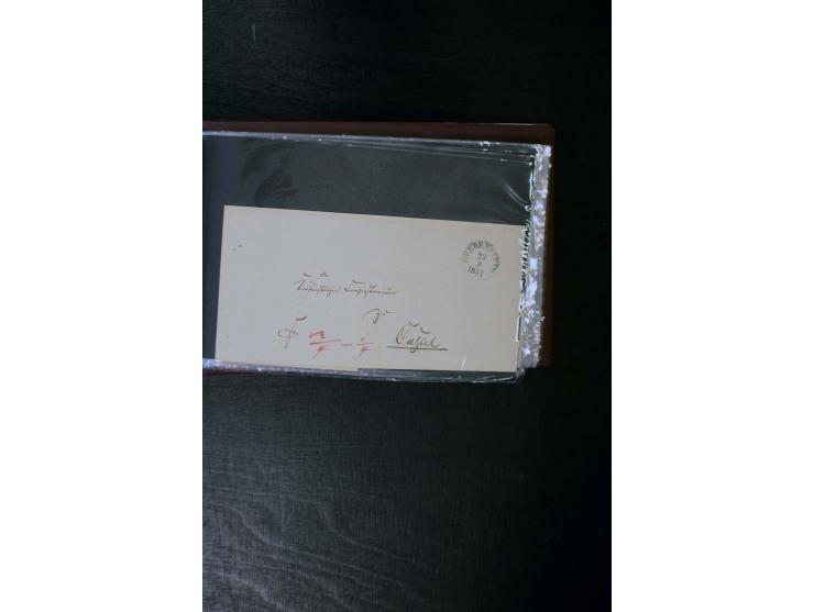 1852/64, schöne Sammlung mit über 70 Briefen, dabei zahlreiche bessere, z.B. Mi.-Nr. 39 auf Brief, Mi.-Nr. GAA 12 auf Faltbri