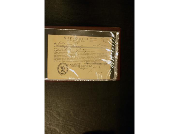 1852/64, schöne Sammlung mit über 70 Briefen, dabei zahlreiche bessere, z.B. Mi.-Nr. 39 auf Brief, Mi.-Nr. GAA 12 auf Faltbri