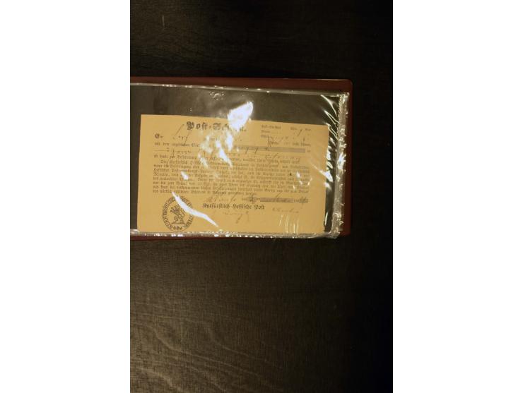 1852/64, schöne Sammlung mit über 70 Briefen, dabei zahlreiche bessere, z.B. Mi.-Nr. 39 auf Brief, Mi.-Nr. GAA 12 auf Faltbri