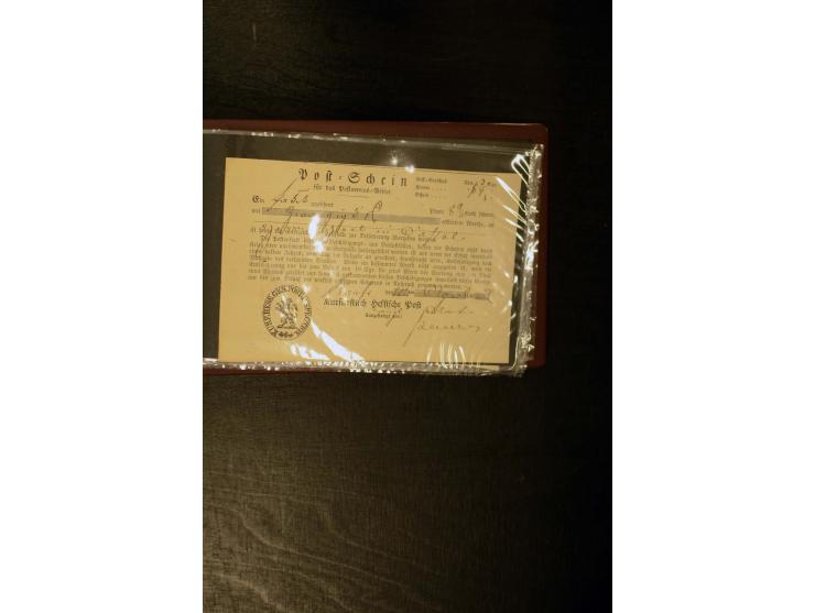 1852/64, schöne Sammlung mit über 70 Briefen, dabei zahlreiche bessere, z.B. Mi.-Nr. 39 auf Brief, Mi.-Nr. GAA 12 auf Faltbri