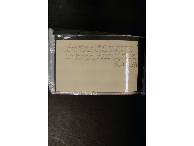 1852/64, schöne Sammlung mit über 70 Briefen, dabei zahlreiche bessere, z.B. Mi.-Nr. 39 auf Brief, Mi.-Nr. GAA 12 auf Faltbri