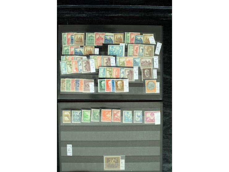 1872/1939, postfrischer,  ungebrauchter und gestempelter Bestand von meist hochwertigen Ausgaben, dabei u.a. Bl.1 (2), Bl.2 u