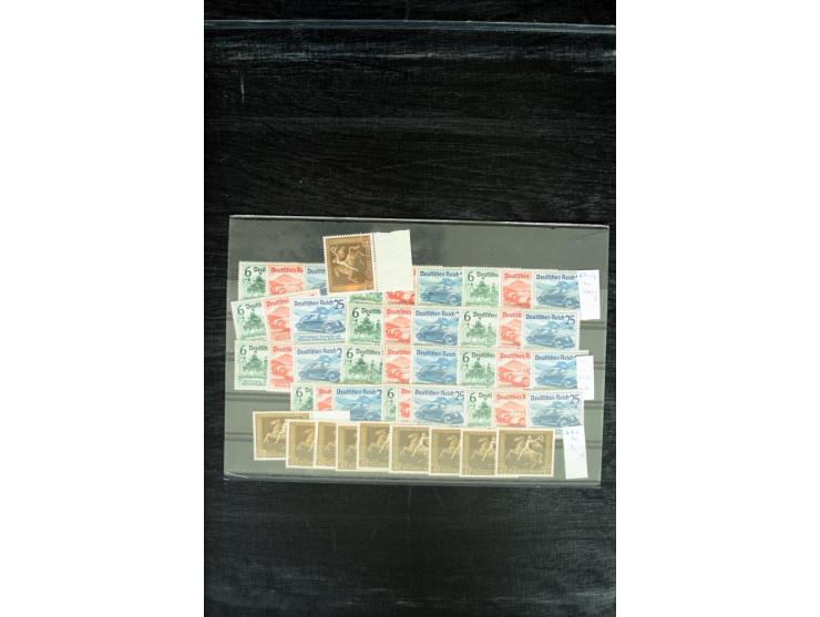 1872/1939, postfrischer,  ungebrauchter und gestempelter Bestand von meist hochwertigen Ausgaben, dabei u.a. Bl.1 (2), Bl.2 u