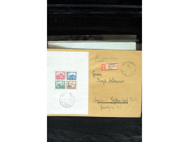 1872/1939, postfrischer,  ungebrauchter und gestempelter Bestand von meist hochwertigen Ausgaben, dabei u.a. Bl.1 (2), Bl.2 u