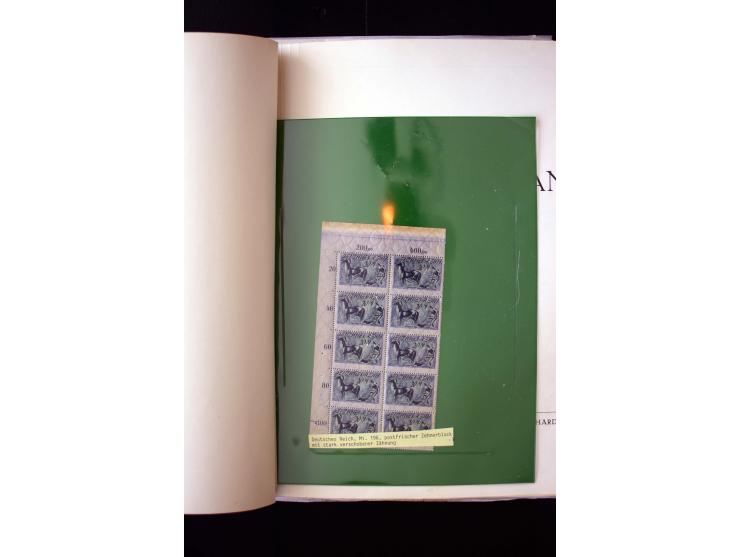1872/1945, postfrische, ungebrauchte und gestempelte Sammlung mit u.a. Mi.-Nr. 12 gestempelt, 13 gestempelt, 21b, 30, 33aa (w