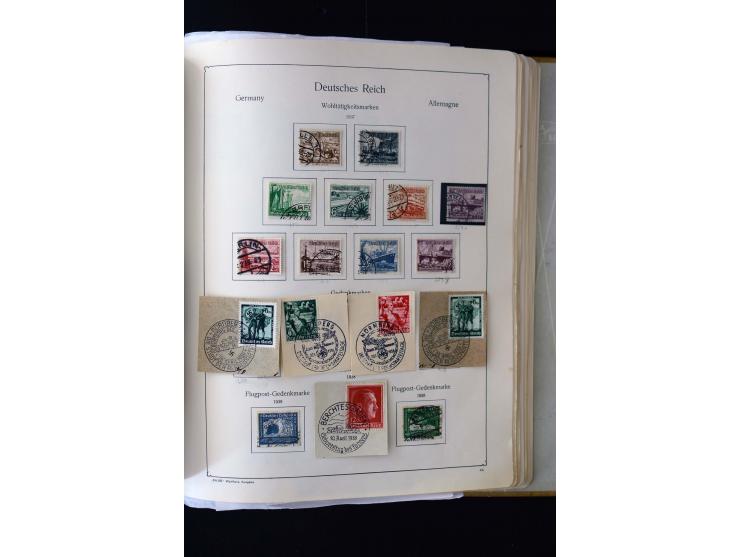 1872/1945, postfrische, ungebrauchte und gestempelte Sammlung mit u.a. Mi.-Nr. 12 gestempelt, 13 gestempelt, 21b, 30, 33aa (w