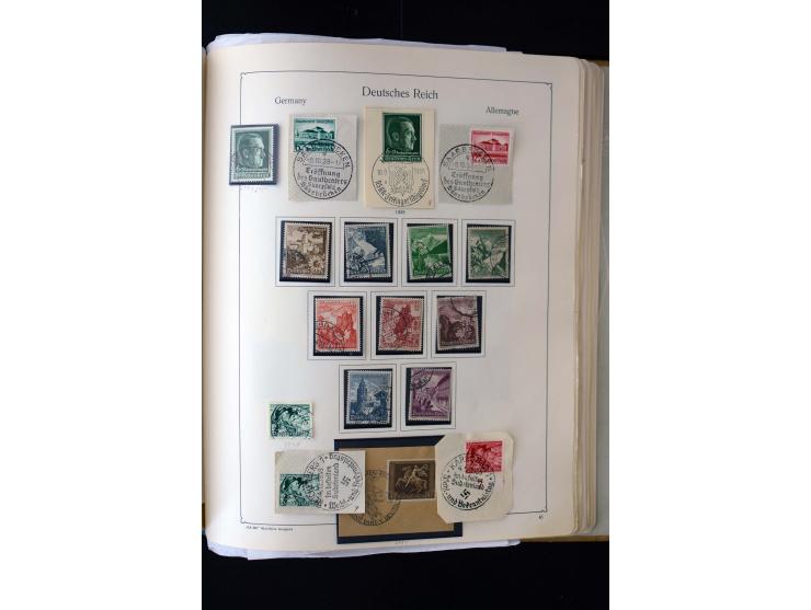 1872/1945, postfrische, ungebrauchte und gestempelte Sammlung mit u.a. Mi.-Nr. 12 gestempelt, 13 gestempelt, 21b, 30, 33aa (w