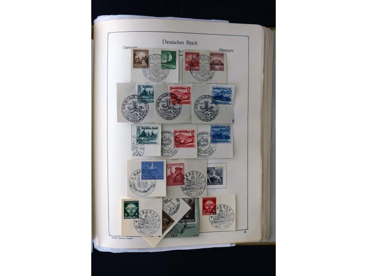 1872/1945, postfrische, ungebrauchte und gestempelte Sammlung mit u.a. Mi.-Nr. 12 gestempelt, 13 gestempelt, 21b, 30, 33aa (w
